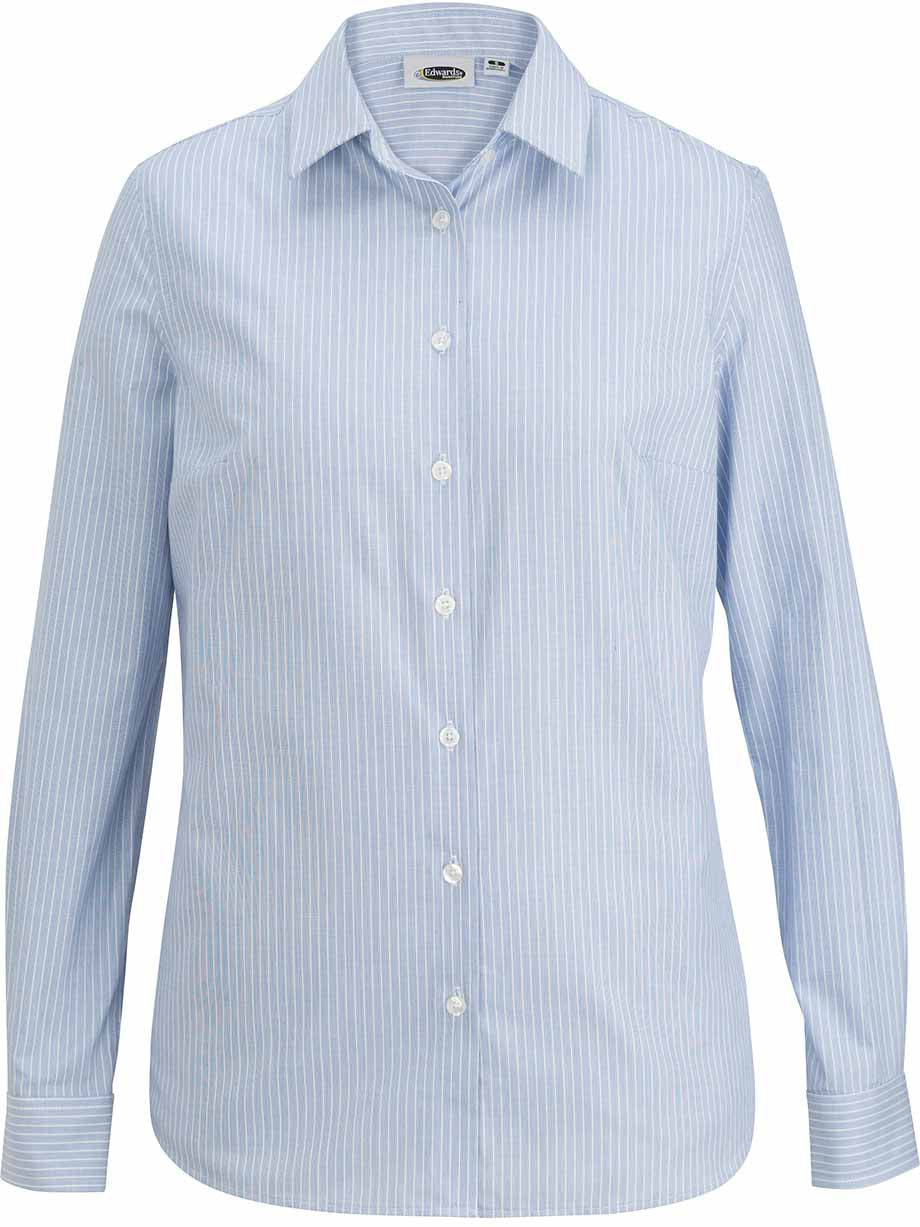 Edwards Ladies Oxford Wrinkle Free Shirt 5980 with Custom Embroidery Edwards Ladies Oxford Wrinkle Free Shirt 5980 with Custom Embroidery
