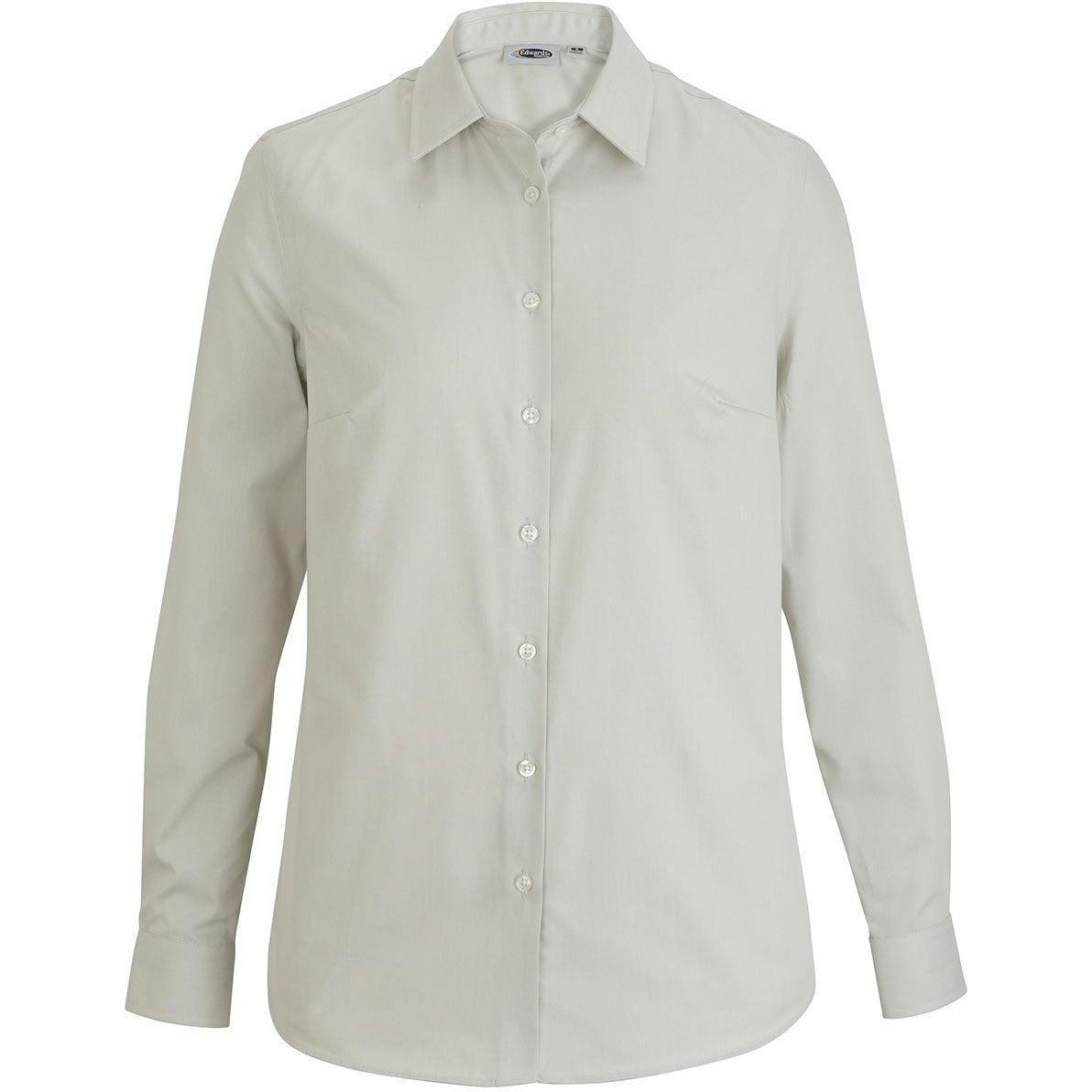 no-logo Edwards Ladies Oxford Wrinkle Free Shirt