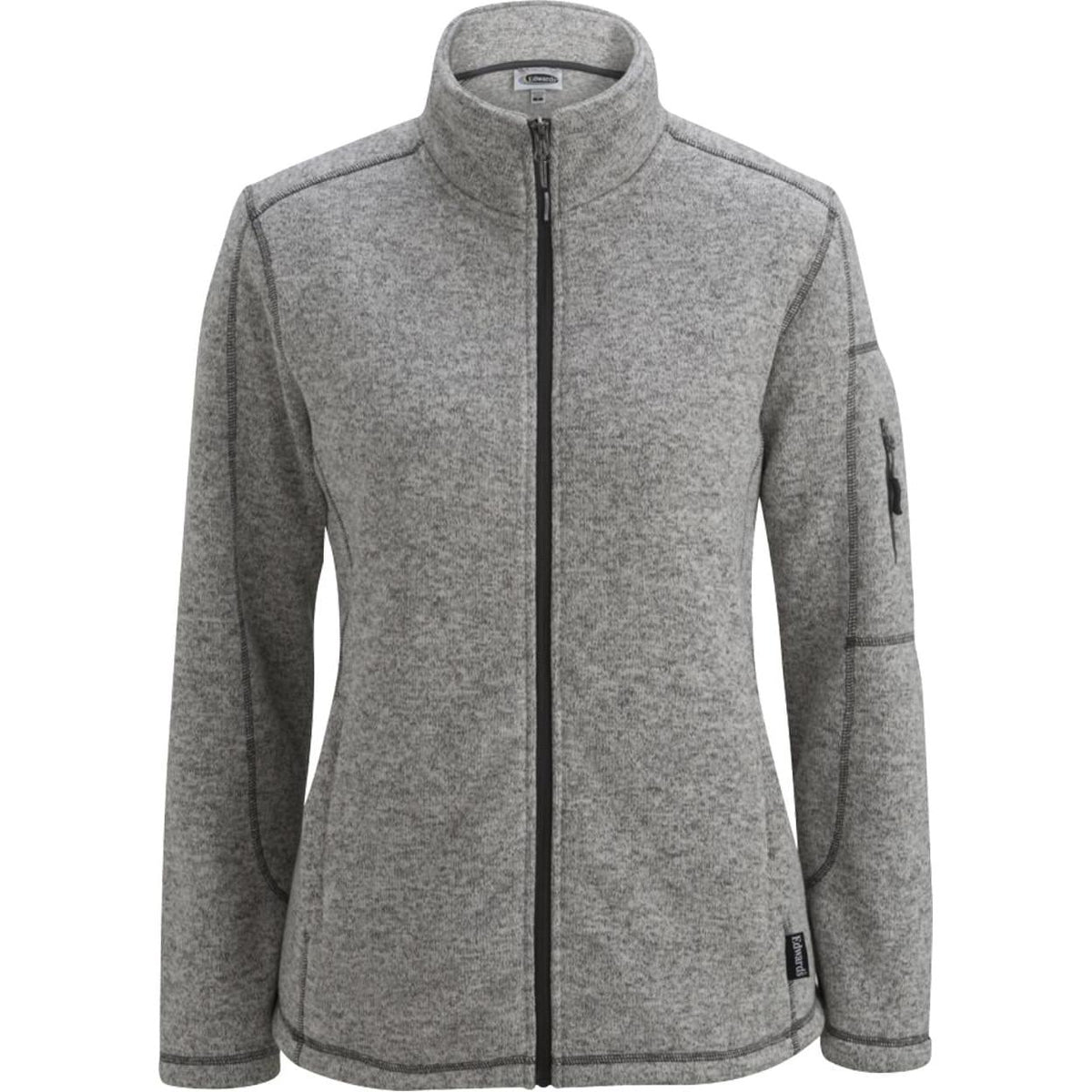 no-logo Edwards Ladies Sweater Knit Fleece Jacket