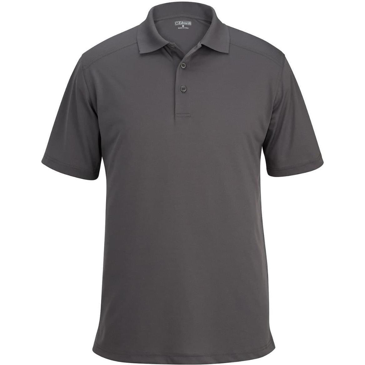 no-logo Edwards Lightweight Snag Proof Polo-Men's Polos-Edwards-Steel Grey-S-Thread Logic