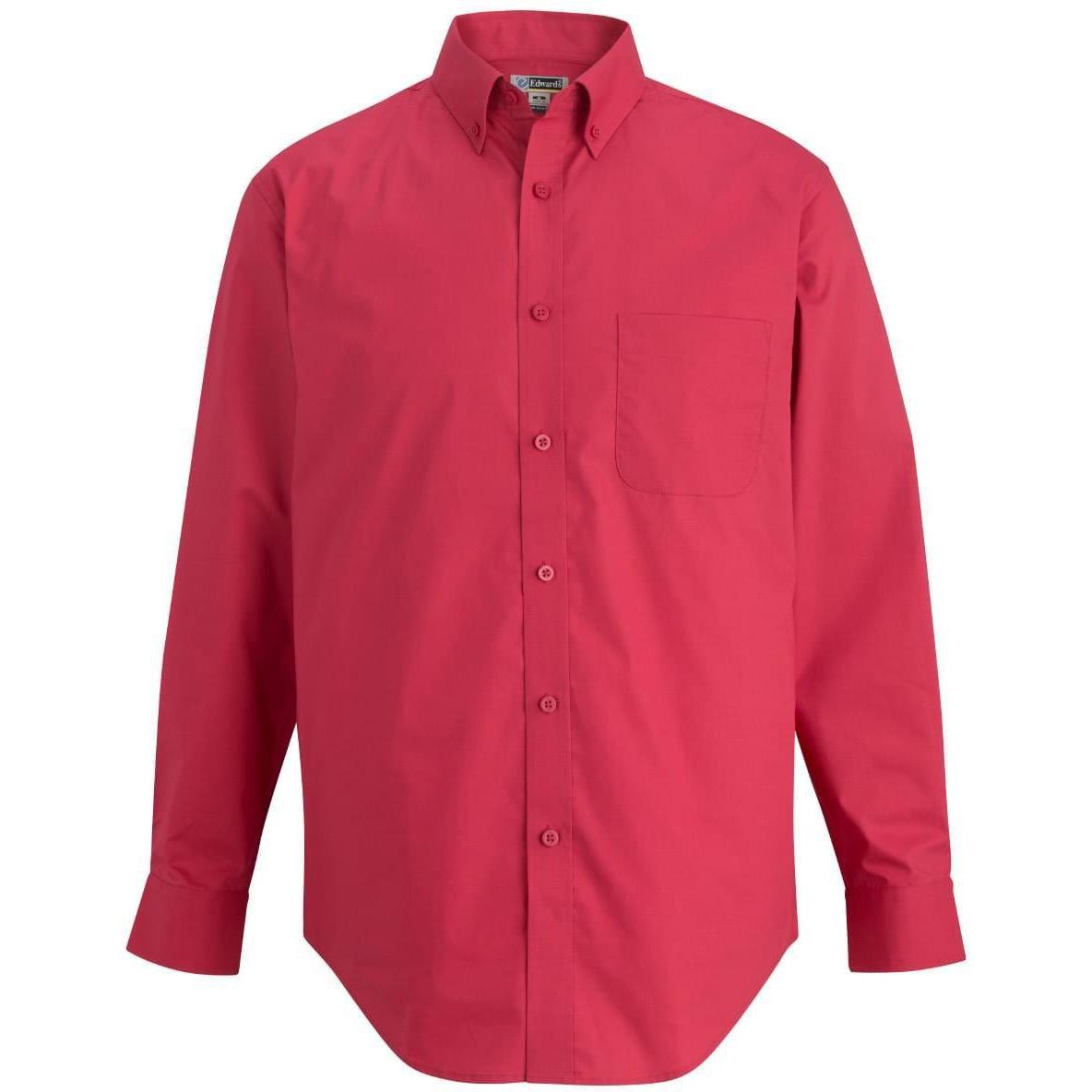 no-logo Edwards Long Sleeve Stretch Poplin Shirt