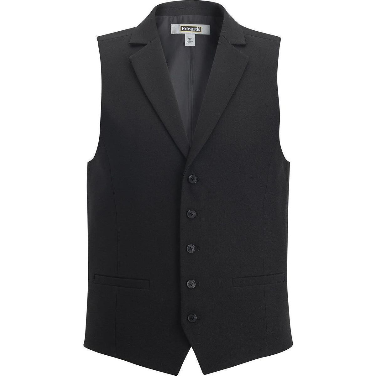 no-logo Edwards Mens Dress Lapel Vest