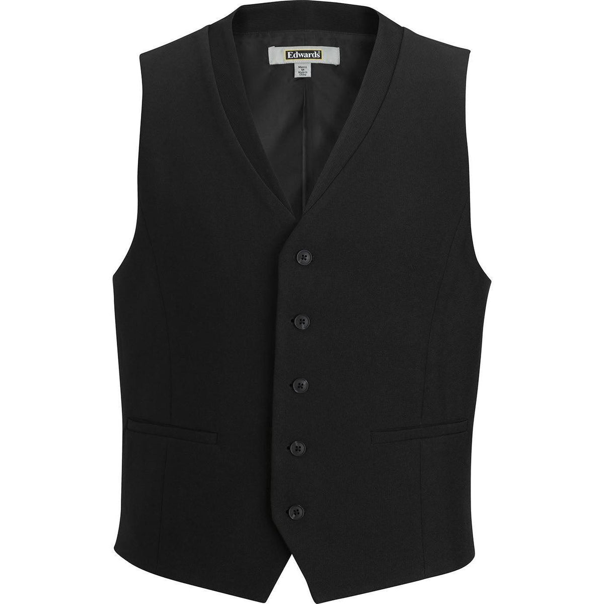 no-logo Edwards Mens Ottoman Trim Vest