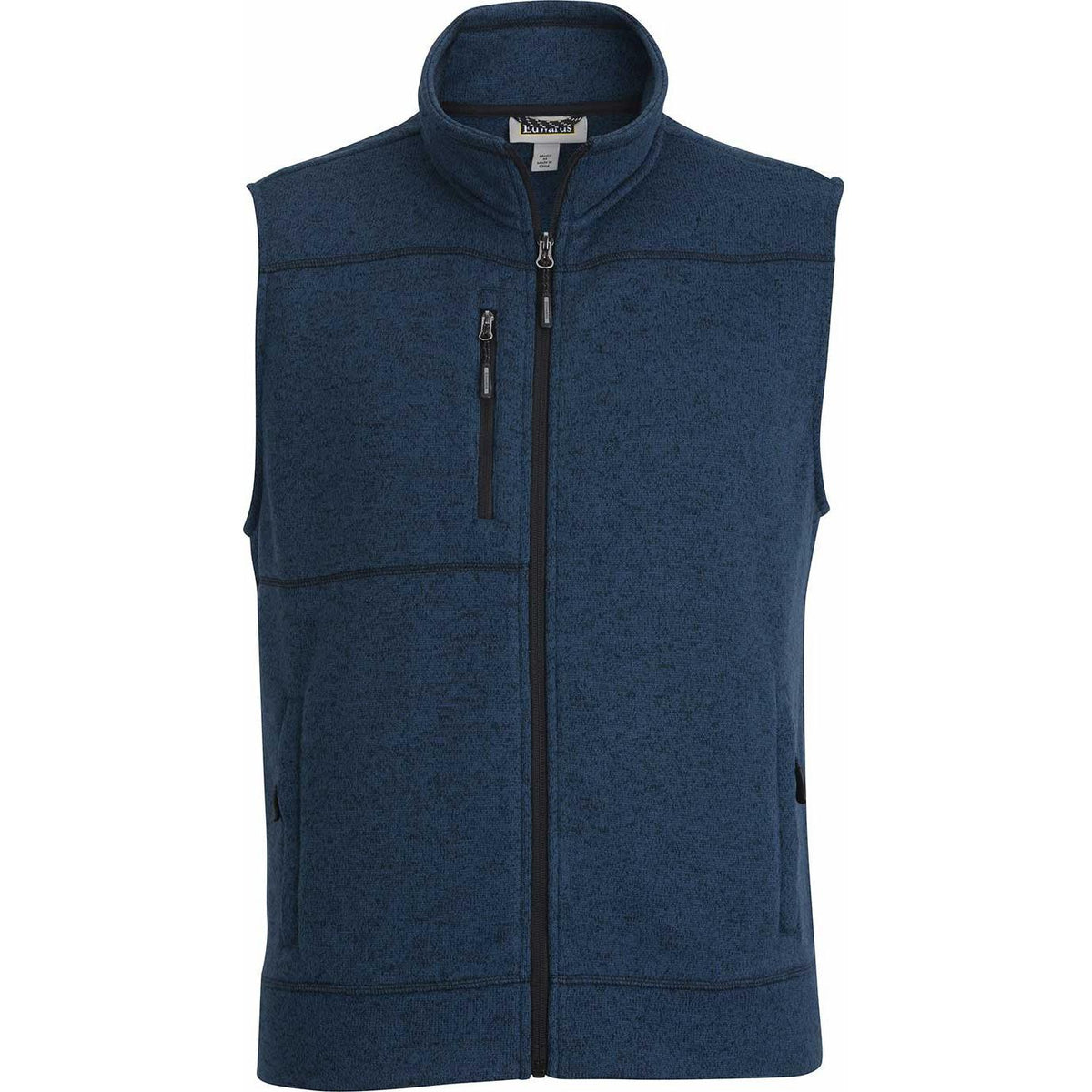 no-logo Edwards Mens Sweater Knit Fleece Vest