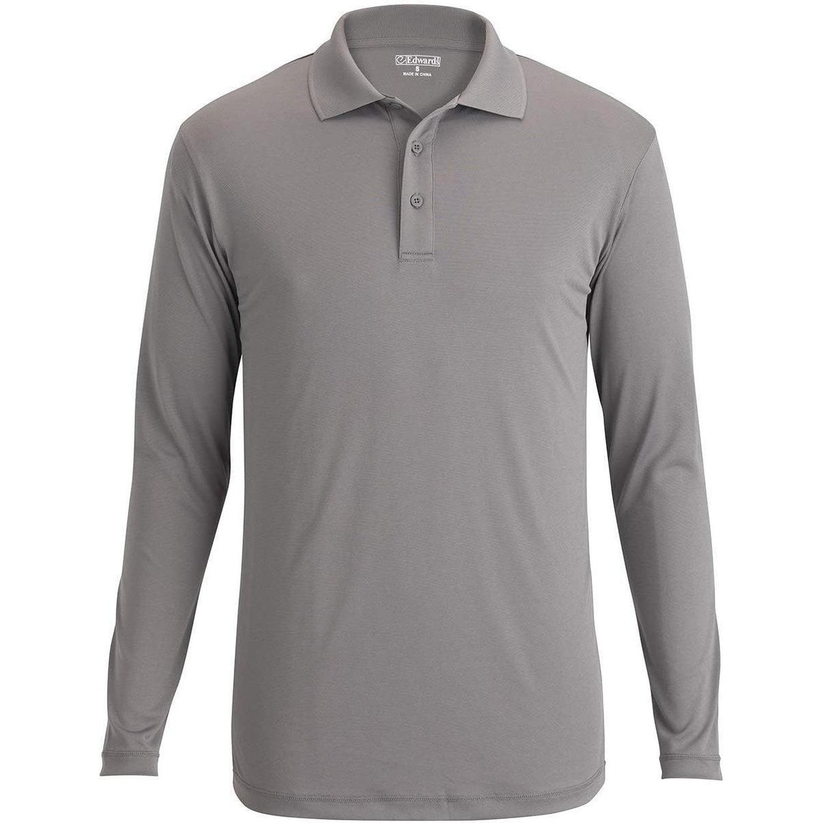 no-logo Edwards Mini Pique Snag Proof Long Sleeve Polo