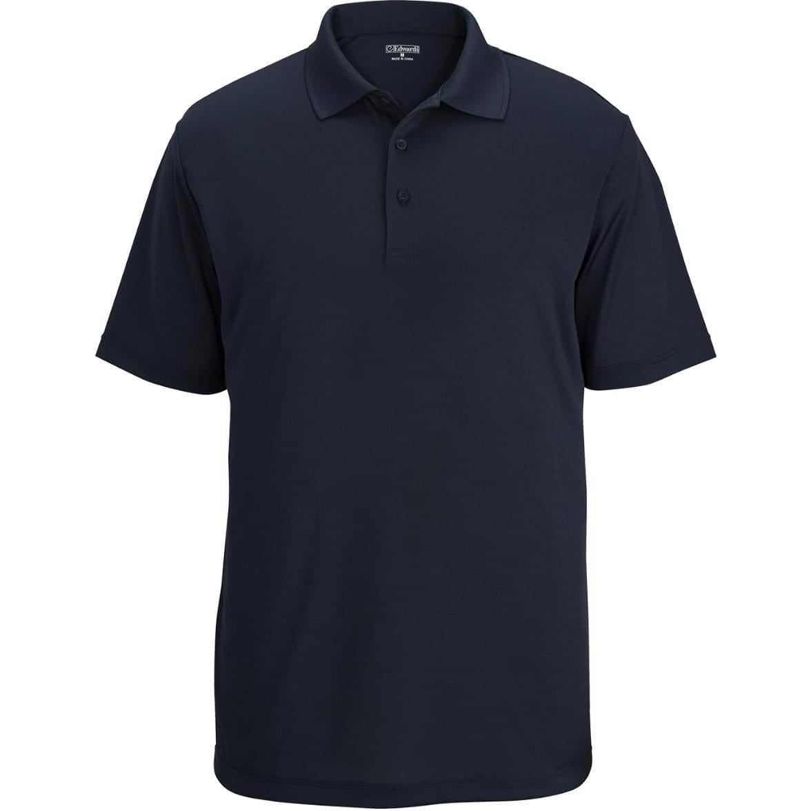 no-logo Edwards Mini Pique Snag Proof Polo-Men's Polos-Edwards-Bright Navy-S-Thread Logic