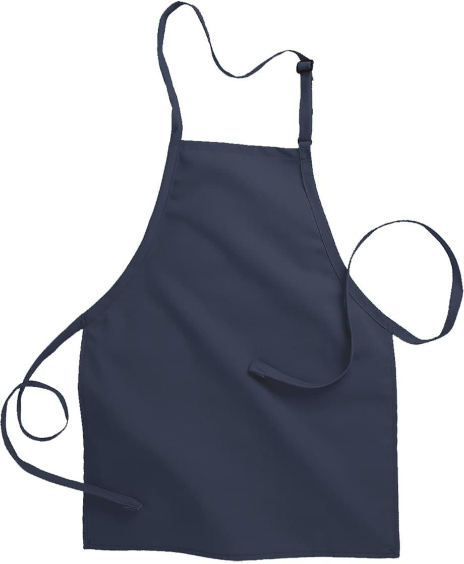 no-logo Edwards No Pocket Bib Apron-APRONS-Edwards-Navy-1 Size-Thread Logic