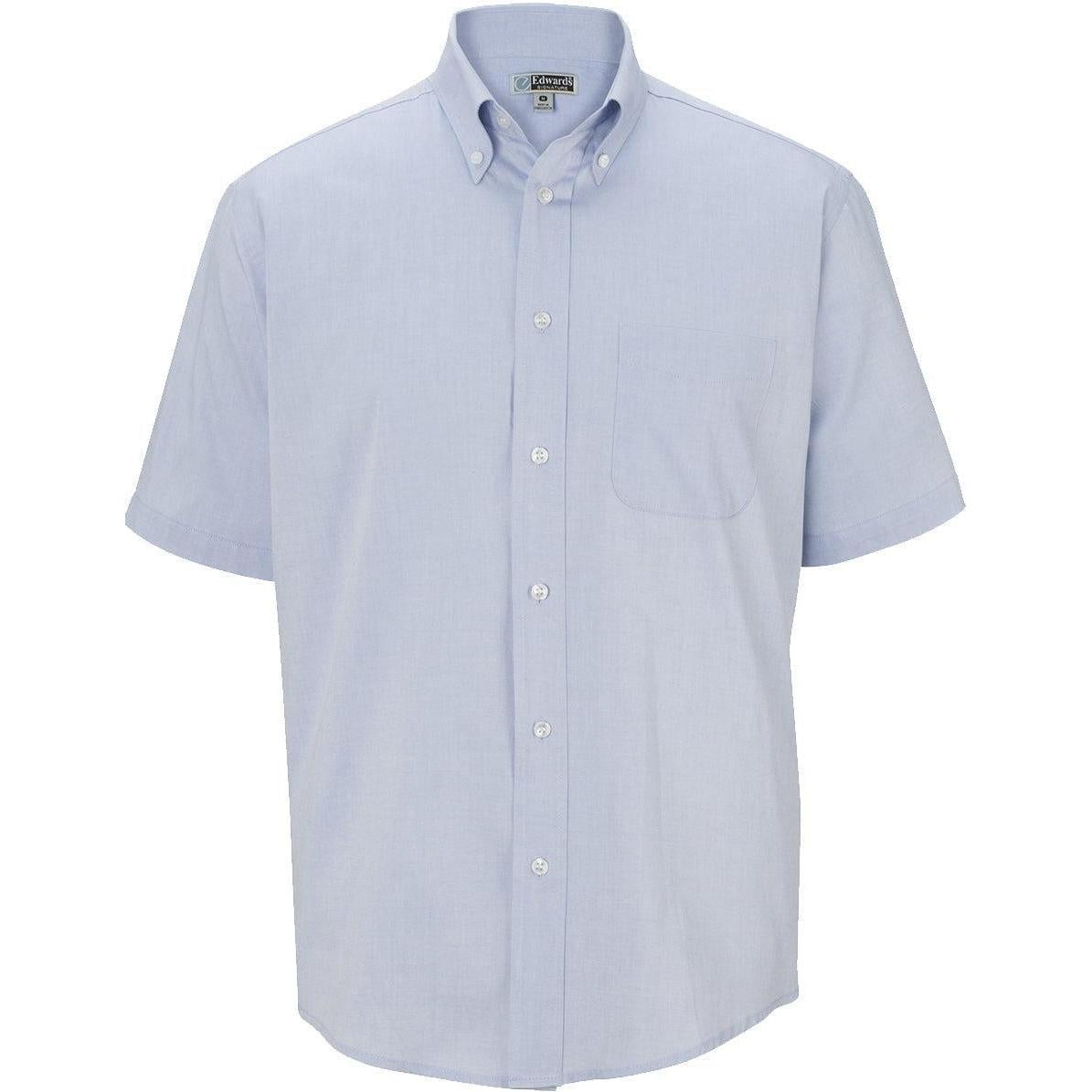 no-logo Edwards Pinpoint Oxford Shirt Short Sleeve