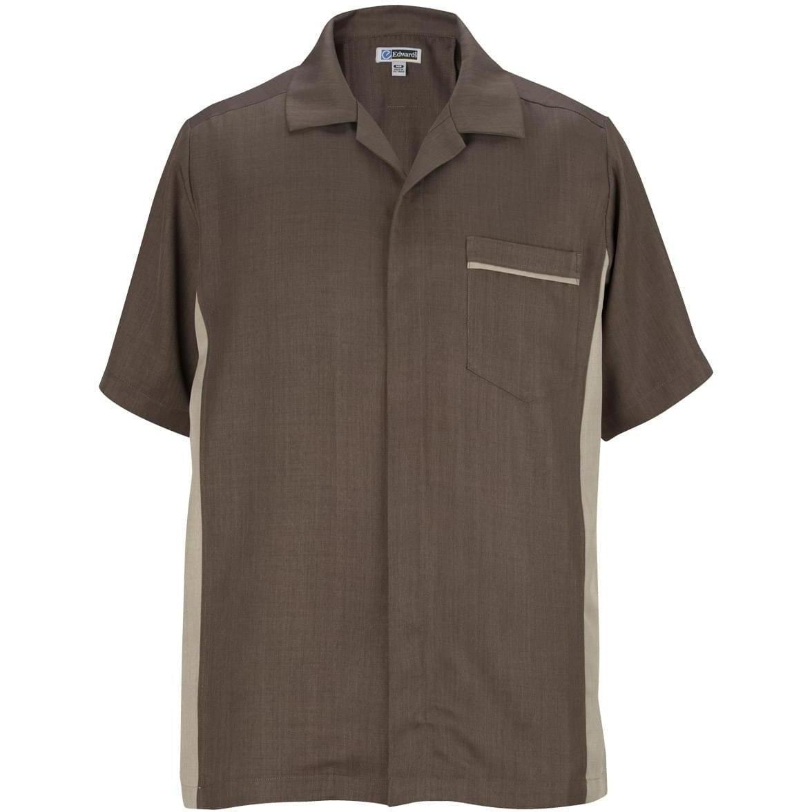no-logo Edwards Premier Service Shirt-Men's Dress Workwear-Edwards-Chestnut-S-Thread Logic