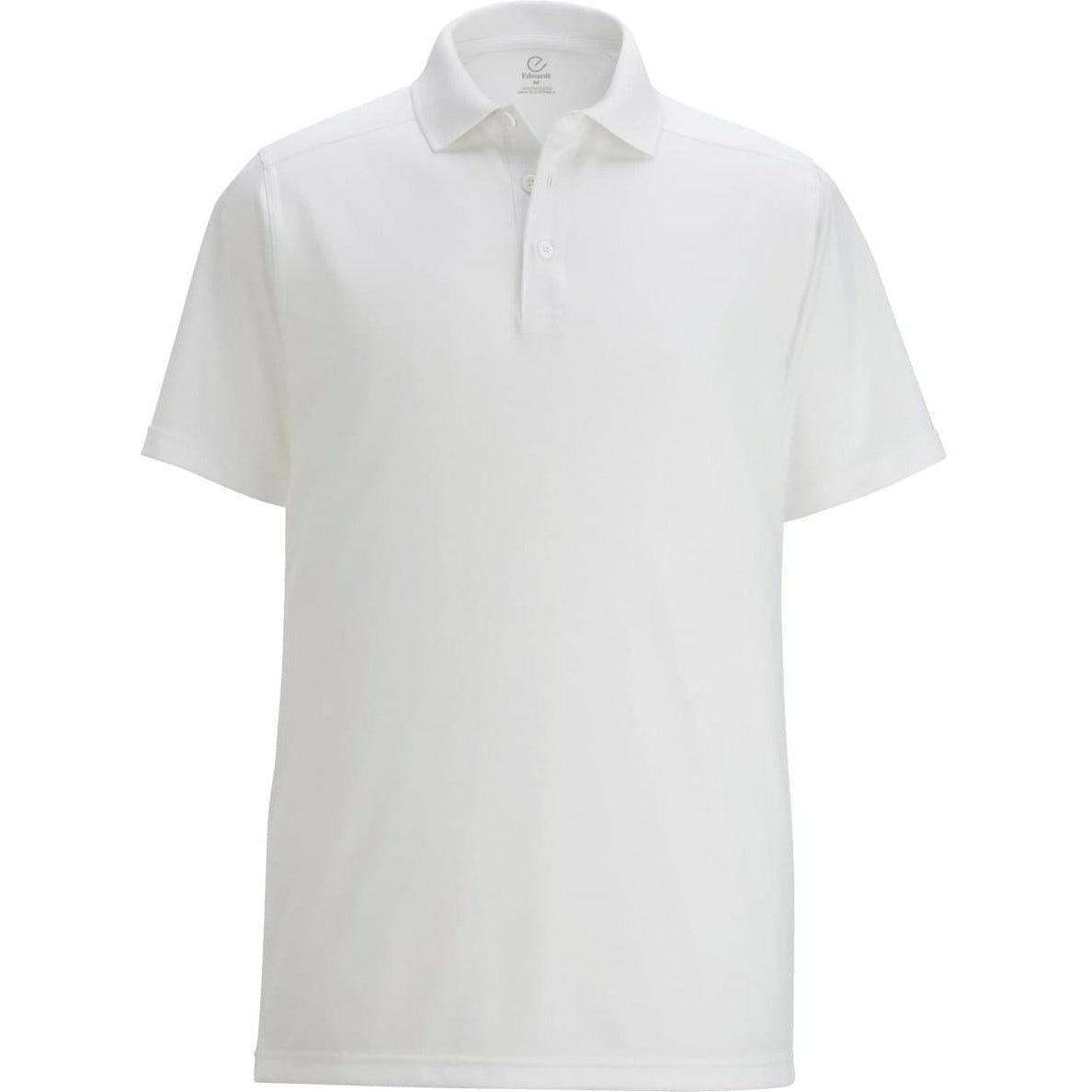 no-logo Edwards Snag Proof Polo-Men's Polos-Edwards-White-S-Thread Logic
