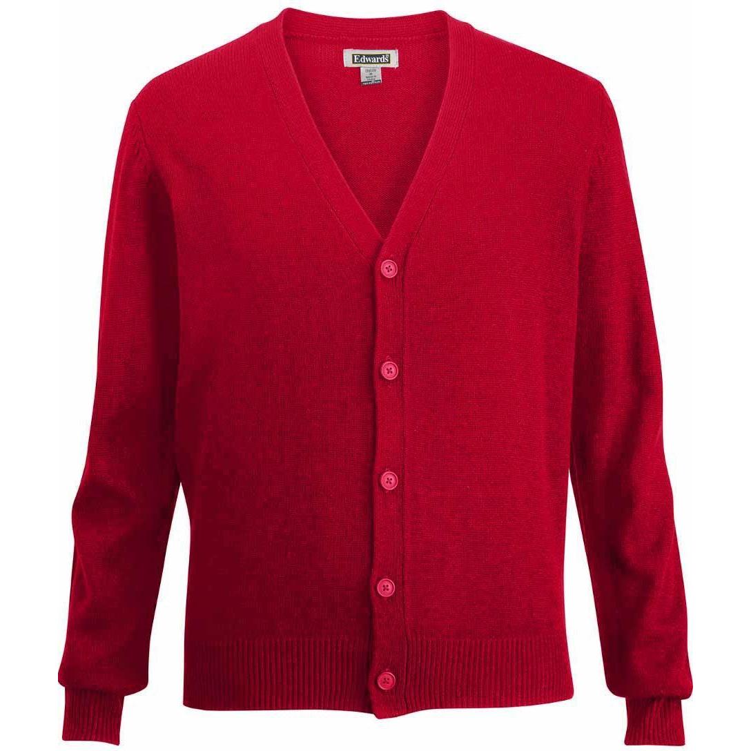 logo-left Edwards Unisex Cardigan