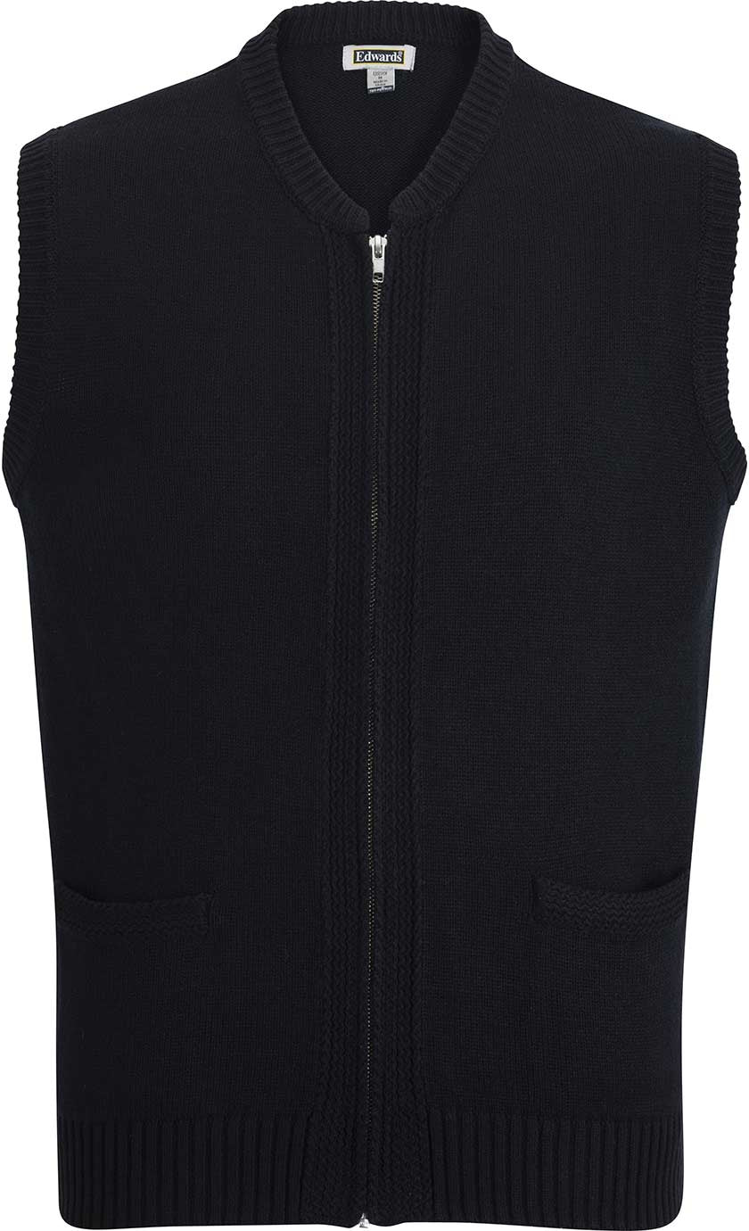 Edwards Unisex Full Zip Vest