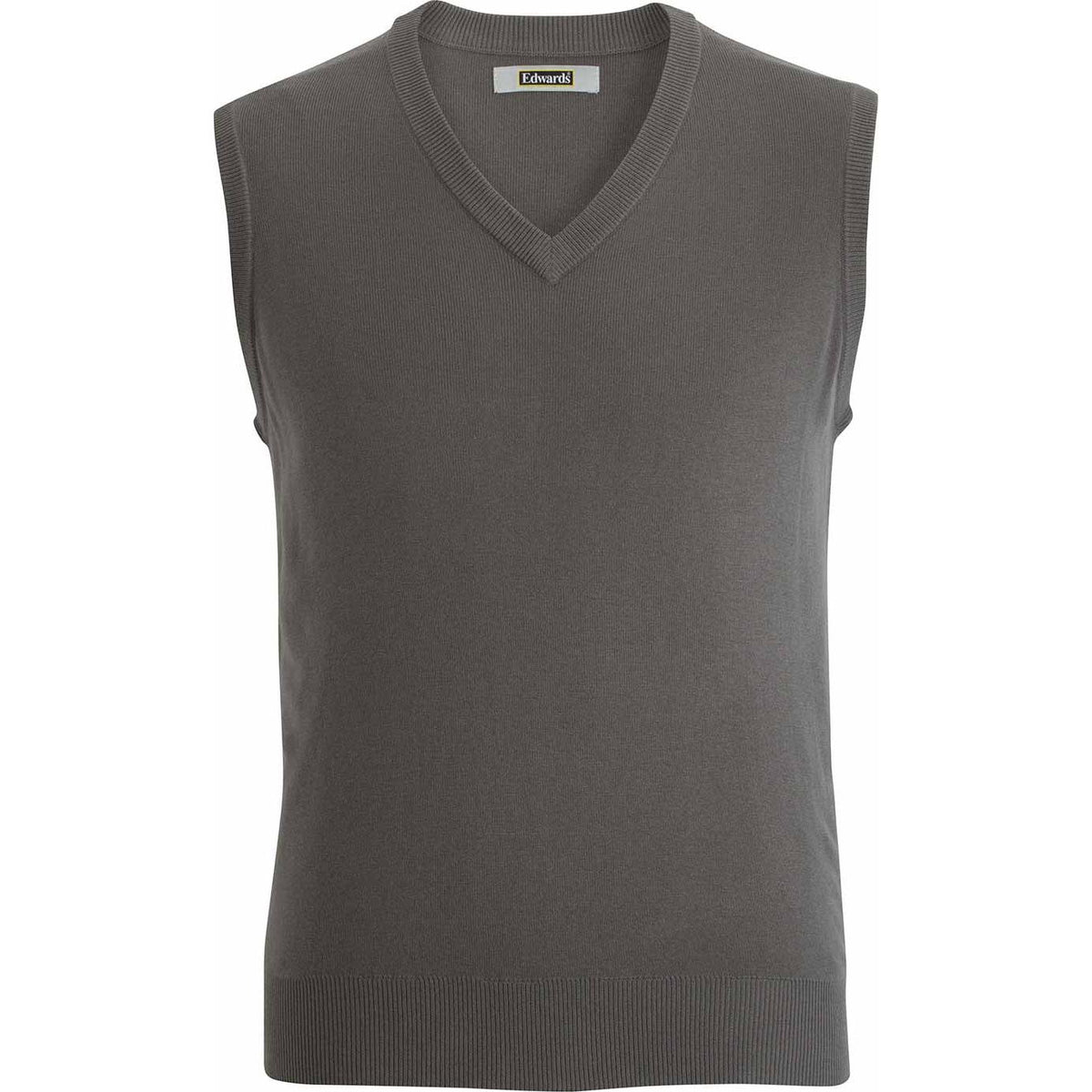 no-logo Edwards V Neck Vest Interlock Acrylic