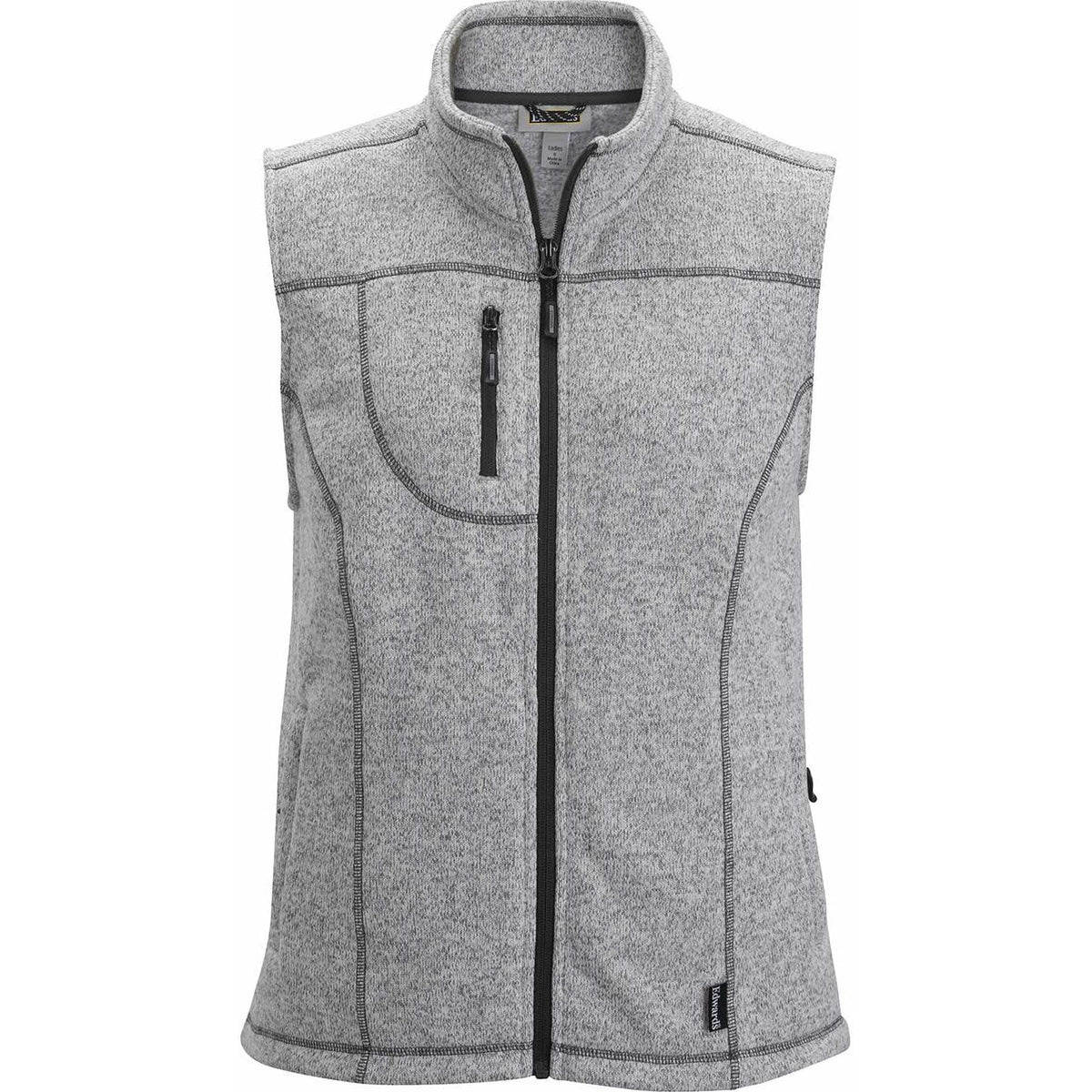 no-logo Edwards Womens Sweater Knit Fleece Vest