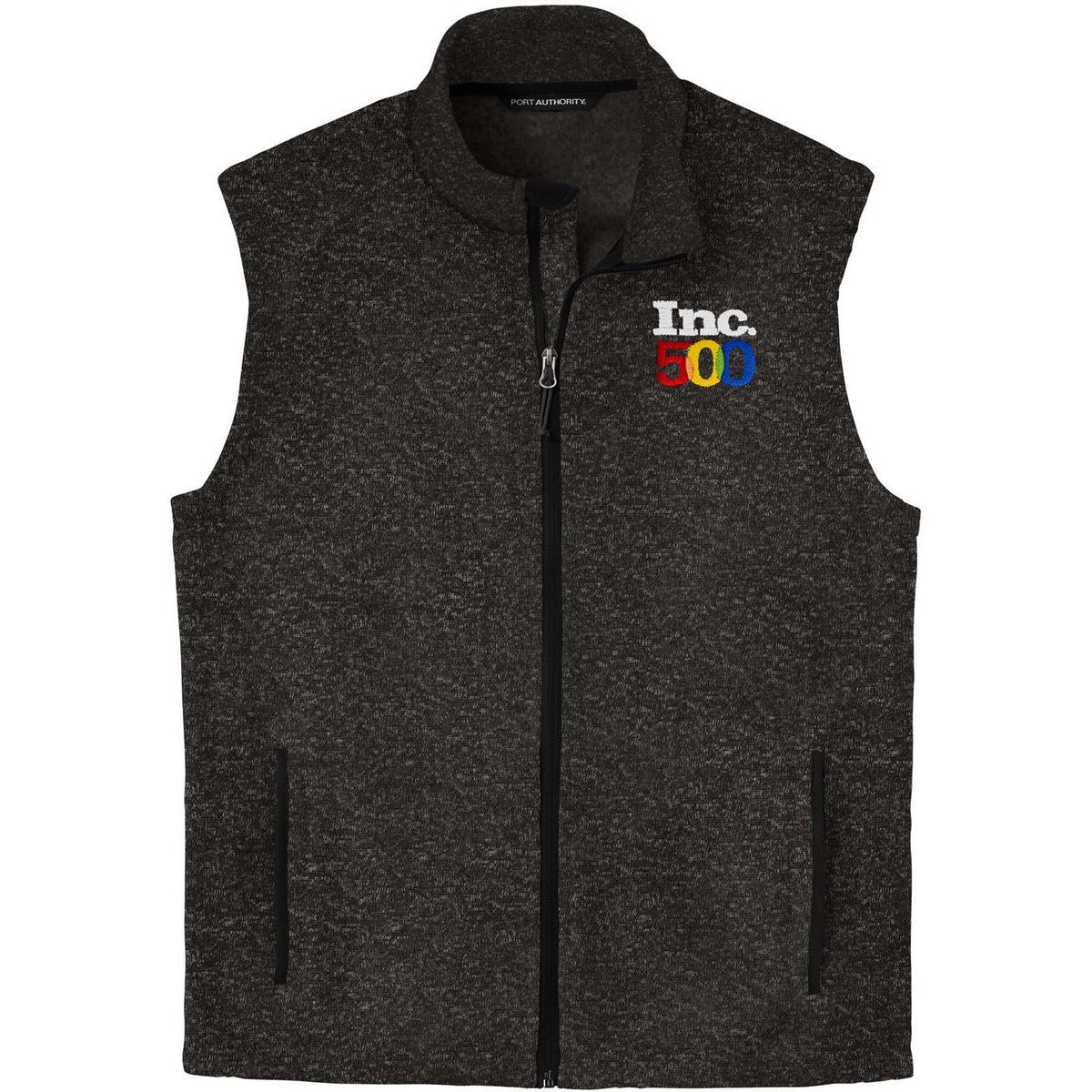 no-logo Port Authority Sweater Fleece Vest-Vests-Port Authority-Thread Logic