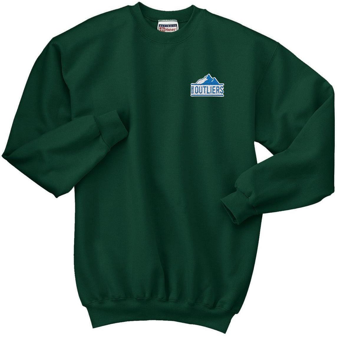 no-logo Hanes Ultimate Cotton Crewneck Sweatshirt-Crewnecks-Hanes-Thread Logic