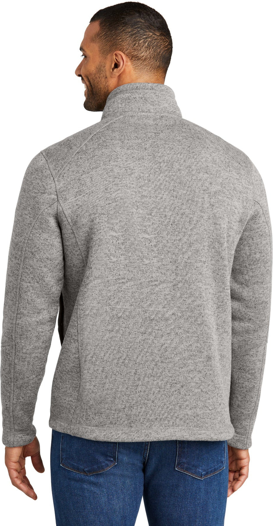 no-logo Port Authority Arc Sweater Fleece 1/4-Zip-Port Authority-Thread Logic