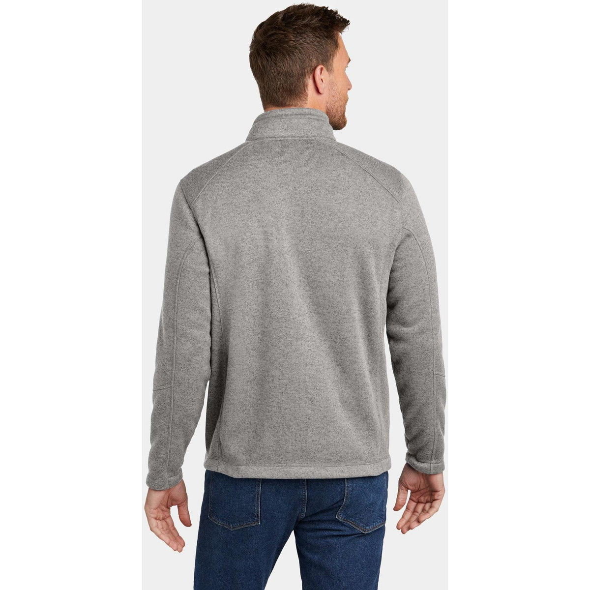 no-logo Port Authority Arc Sweater Fleece Jacket-Port Authority-Thread Logic