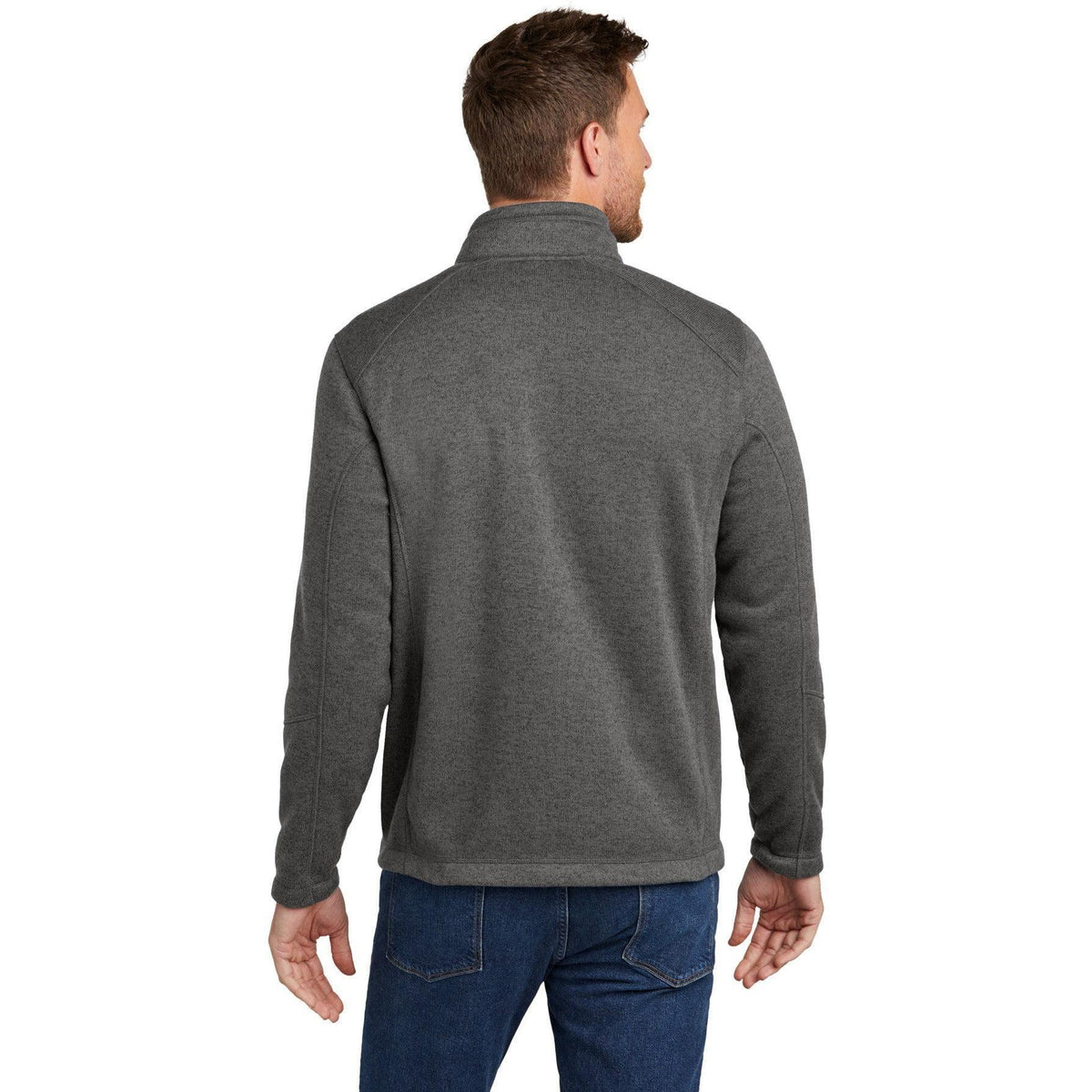 no-logo Port Authority Arc Sweater Fleece Jacket-Port Authority-Thread Logic