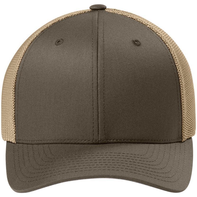 no-logo Flexfit Trucker Mesh Cap