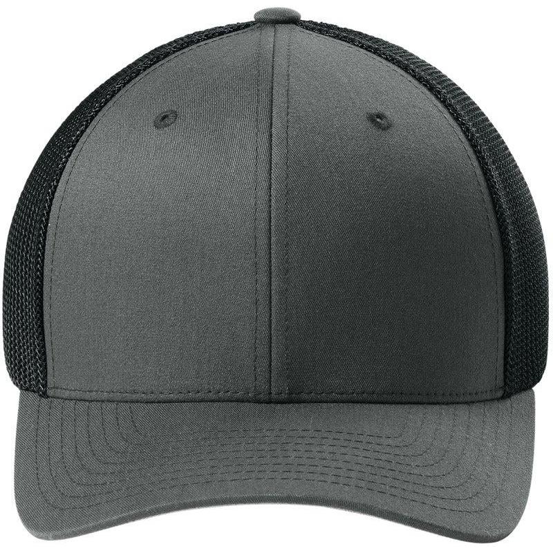 no-logo Flexfit Trucker Mesh Cap