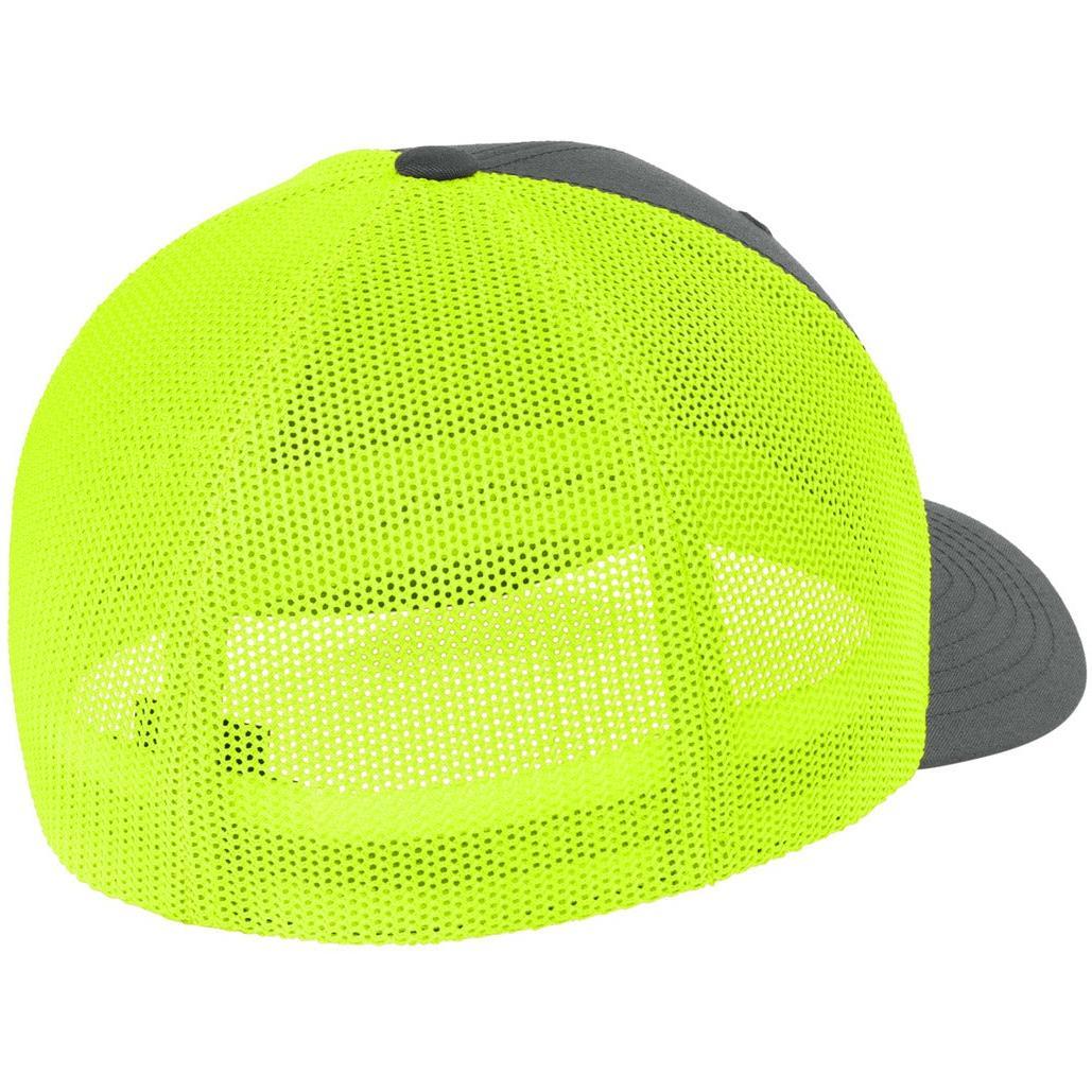 no-logo Flexfit Trucker Mesh Cap