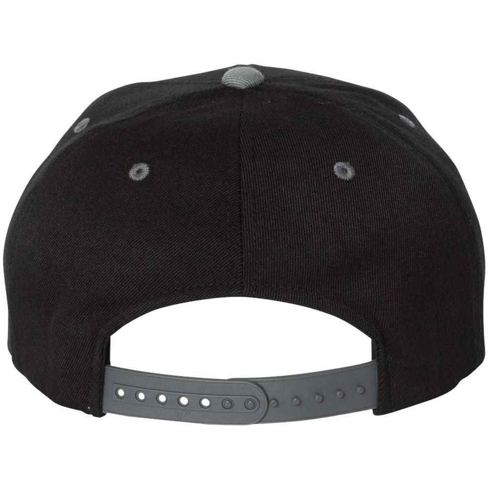 no-logo Flexfit 110 Flat Bill Snapback Cap-Caps-Flexfit-Thread Logic