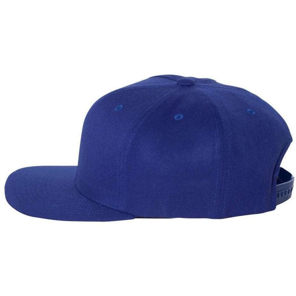 no-logo Flexfit 110 Flat Bill Snapback Cap-Caps-Flexfit-Thread Logic