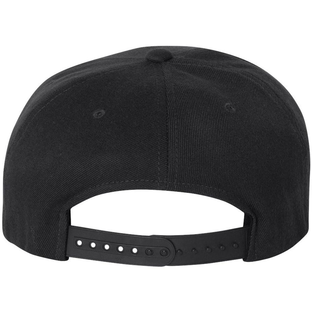 no-logo Flexfit 110 Flat Bill Snapback Cap-Caps-Flexfit-Thread Logic