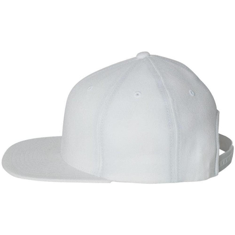 no-logo Flexfit 110 Flat Bill Snapback Cap-Caps-Flexfit-Thread Logic