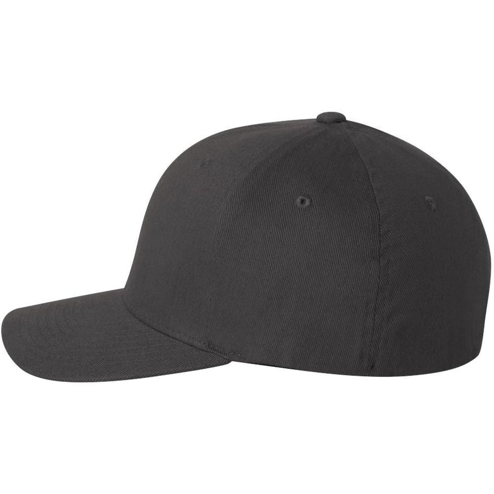 no-logo Flexfit Brushed Twill Cap-Caps-Flexfit-Thread Logic