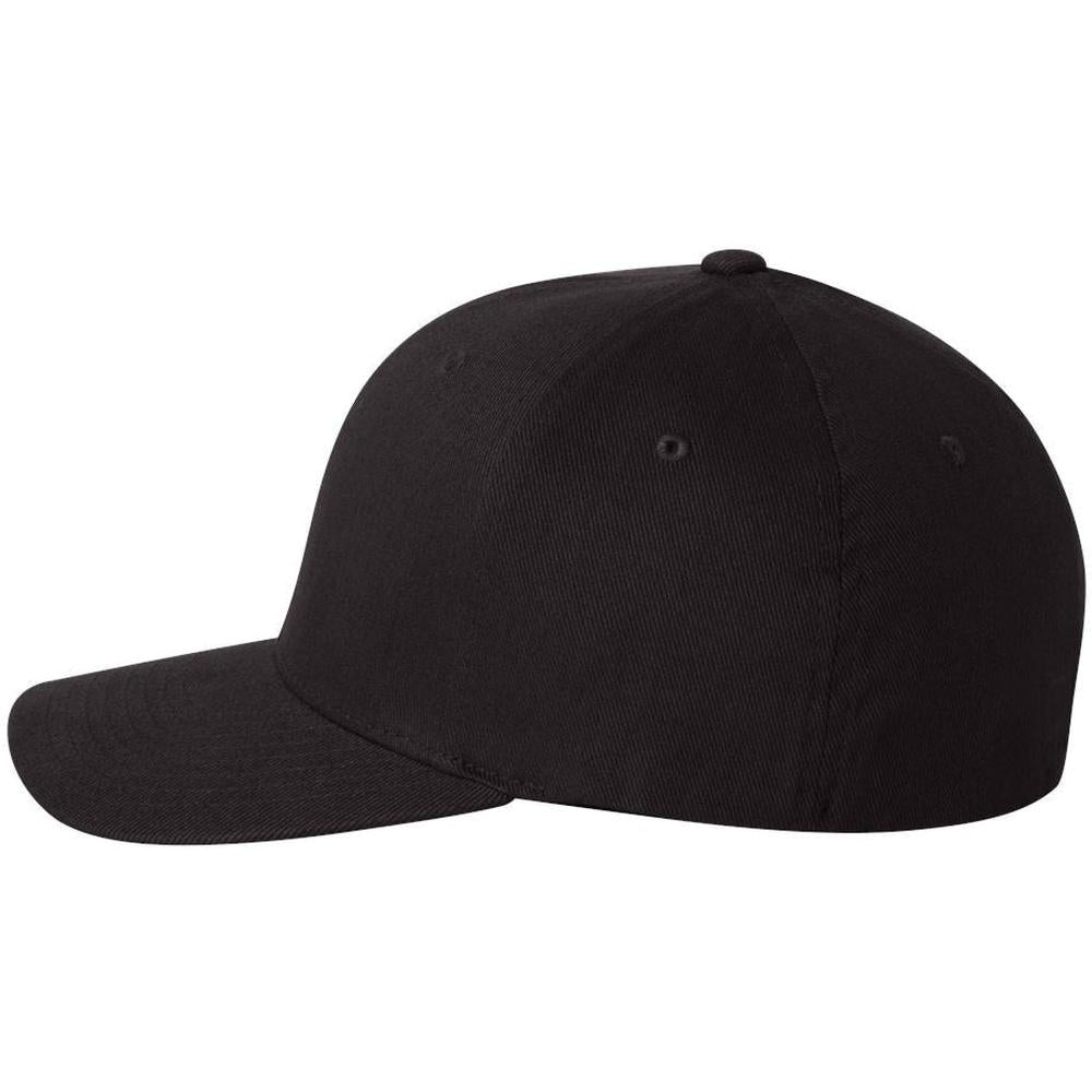 no-logo Flexfit Brushed Twill Cap-Caps-Flexfit-Thread Logic