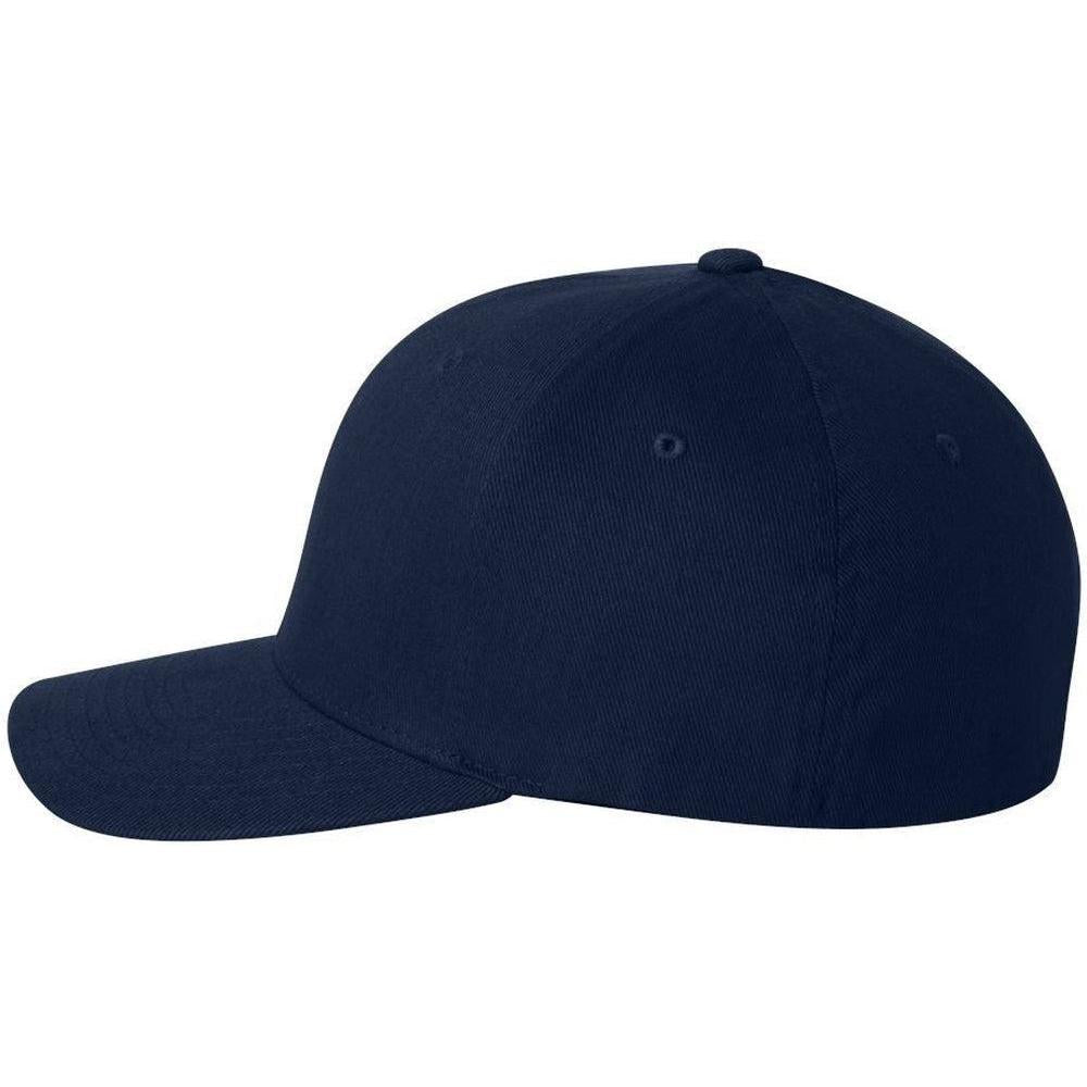 no-logo Flexfit Brushed Twill Cap-Caps-Flexfit-Thread Logic