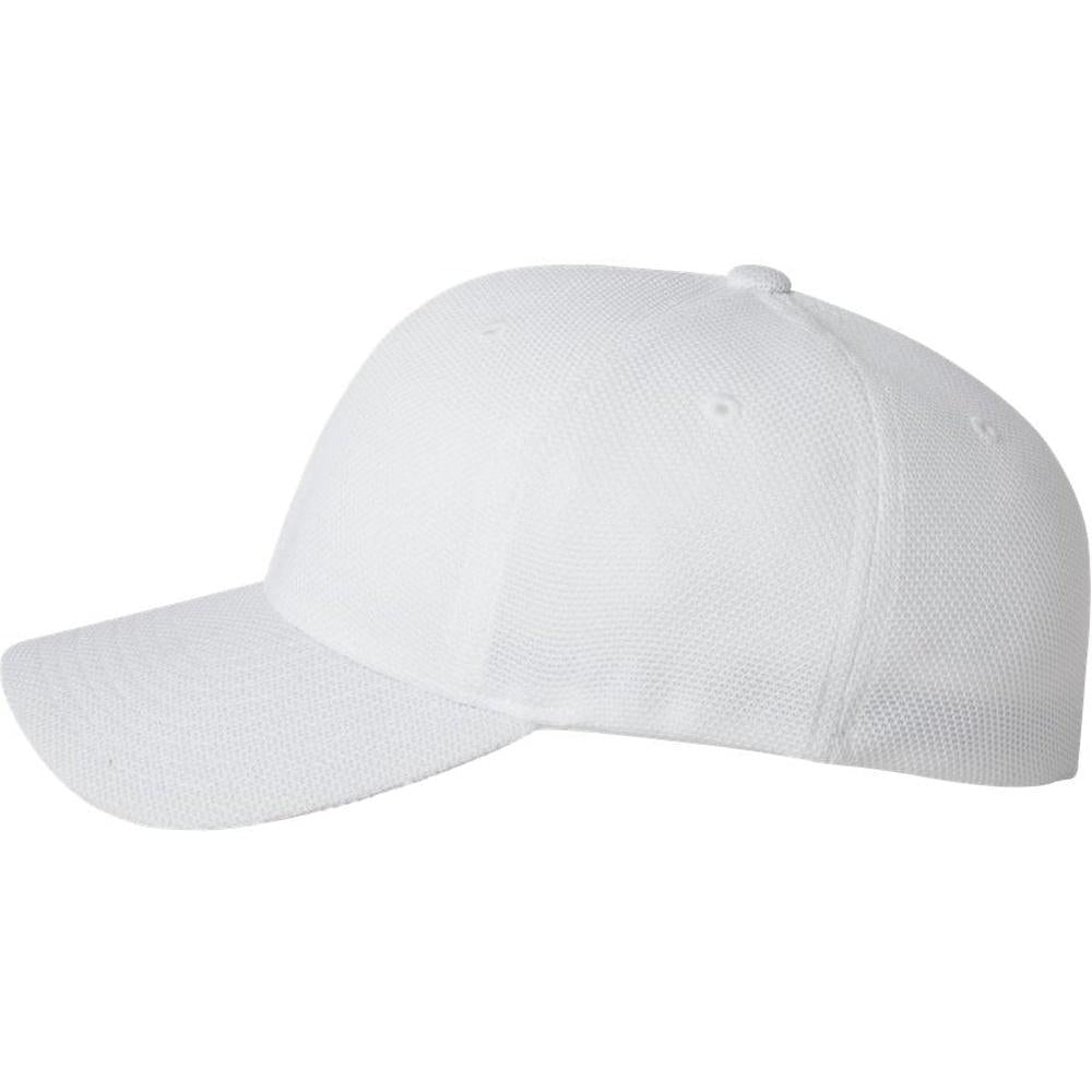 no-logo Flexfit Cool & Dry Piqué Mesh Cap-Caps-Flexfit-Thread Logic