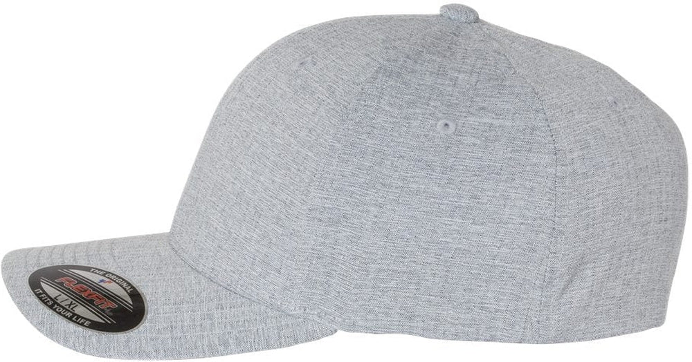 no-logo Flexfit Heatherlight Mélange Cap-Headwear-Flexfit-Thread Logic