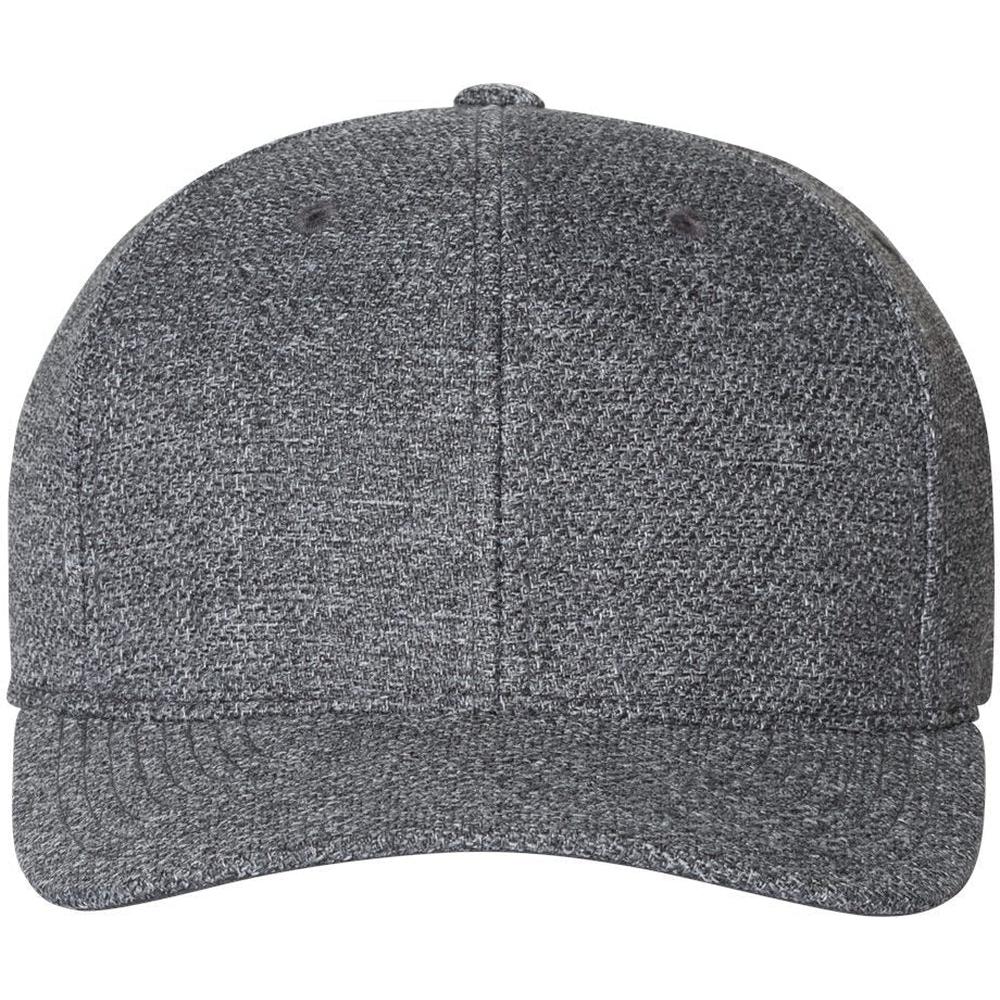 no-logo Flexfit Mélange Cap-Headwear-Flexfit-Dark Heather-S/M-Thread Logic
