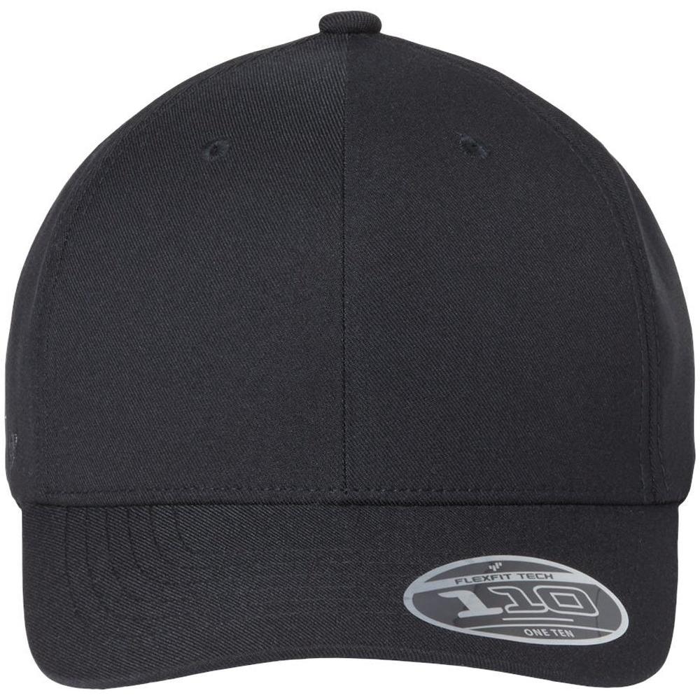 no-logo Flexfit NU Adjustable Cap-Apparel-Flexfit-Black-Adjustable-Thread Logic