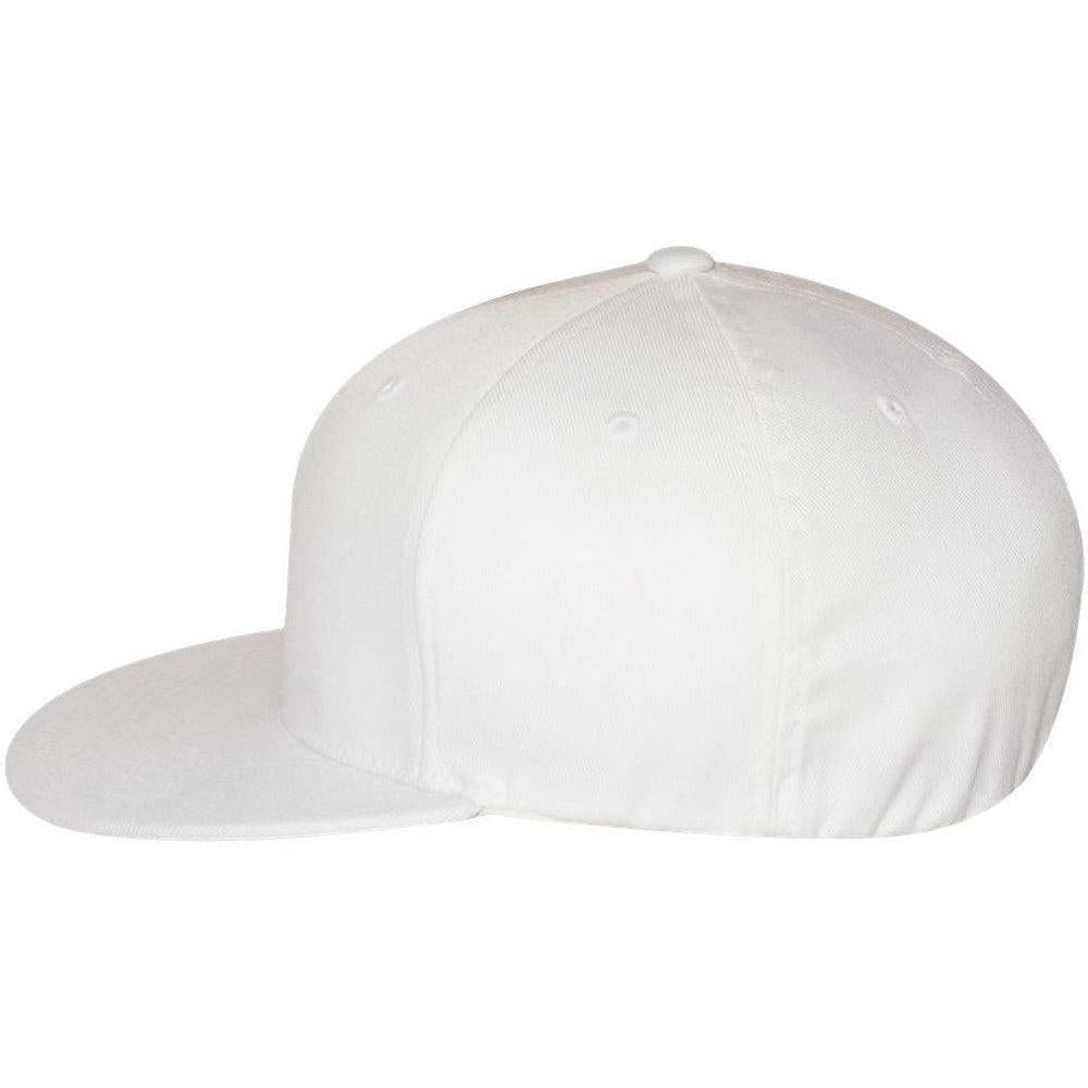 no-logo Flexfit Pro-Baseball On Field Flat Bill Cap-Headwear-Flexfit-Thread Logic