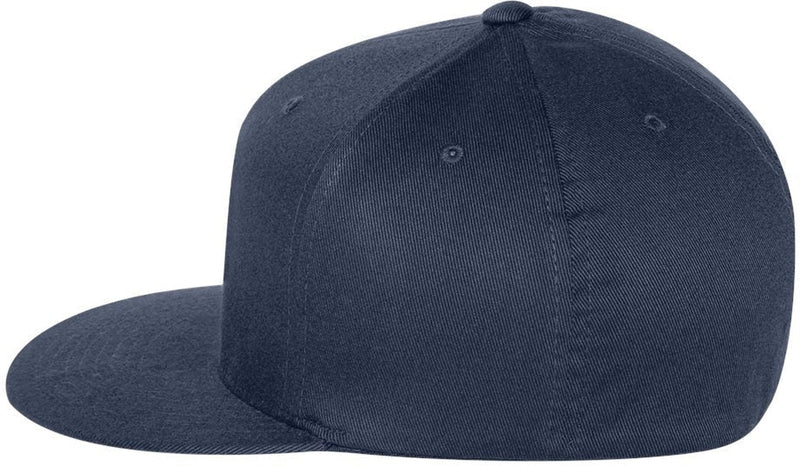 no-logo Flexfit Pro-Baseball On Field Flat Bill Cap-Headwear-Flexfit-Thread Logic 