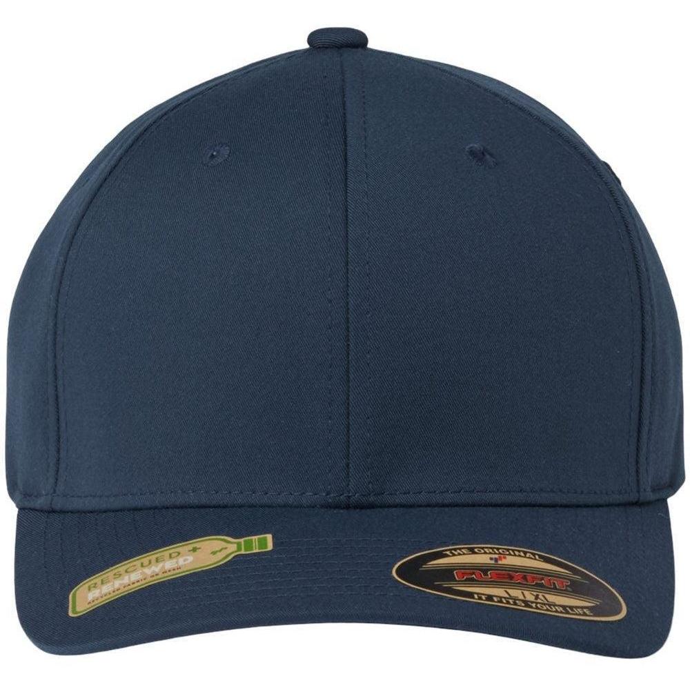 no-logo Flexfit Sustainable Polyester Cap-Apparel-Flexfit-Navy-S/M-Thread Logic