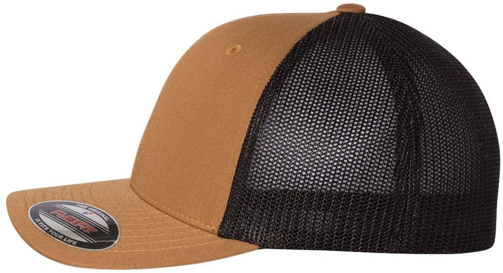 no-logo Flexfit Trucker Cap-Caps-Flexfit-Thread Logic
