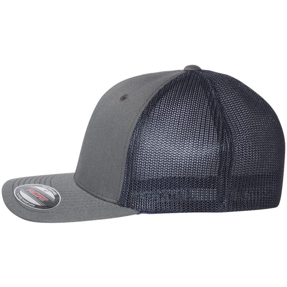 no-logo Flexfit Trucker Cap-Headwear-Flexfit-Thread Logic