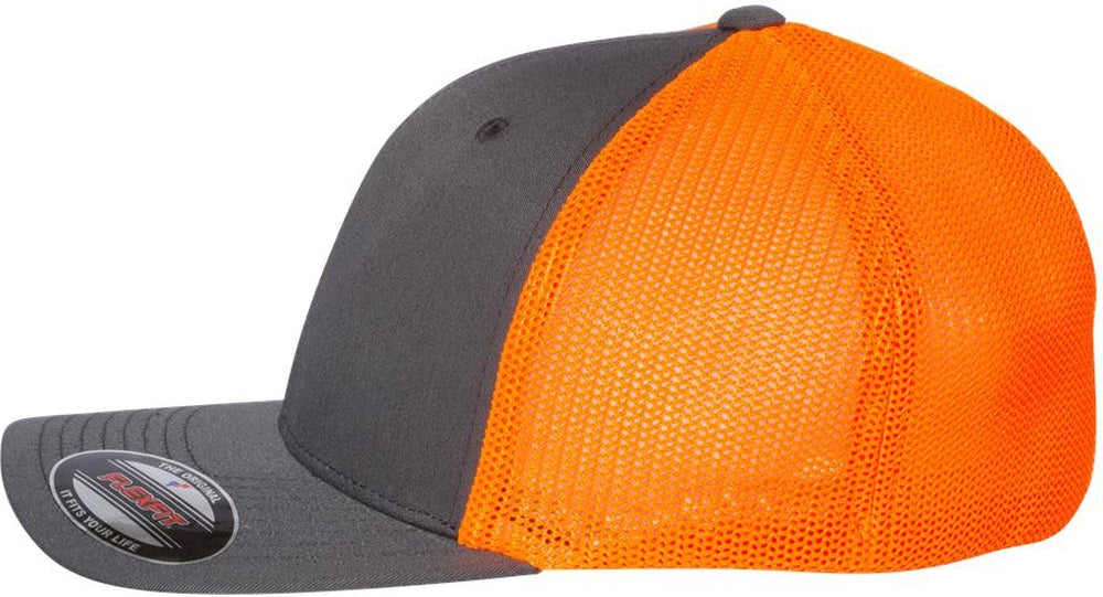 no-logo Flexfit Trucker Cap-Caps-Flexfit-Thread Logic