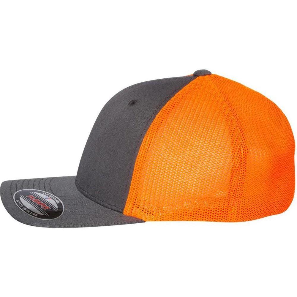 no-logo Flexfit Trucker Cap-Headwear-Flexfit-Thread Logic