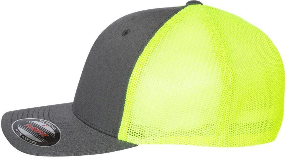 no-logo Flexfit Trucker Cap-Caps-Flexfit-Thread Logic