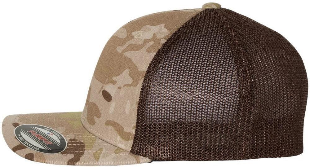 no-logo Flexfit Trucker Cap-Caps-Flexfit-Thread Logic