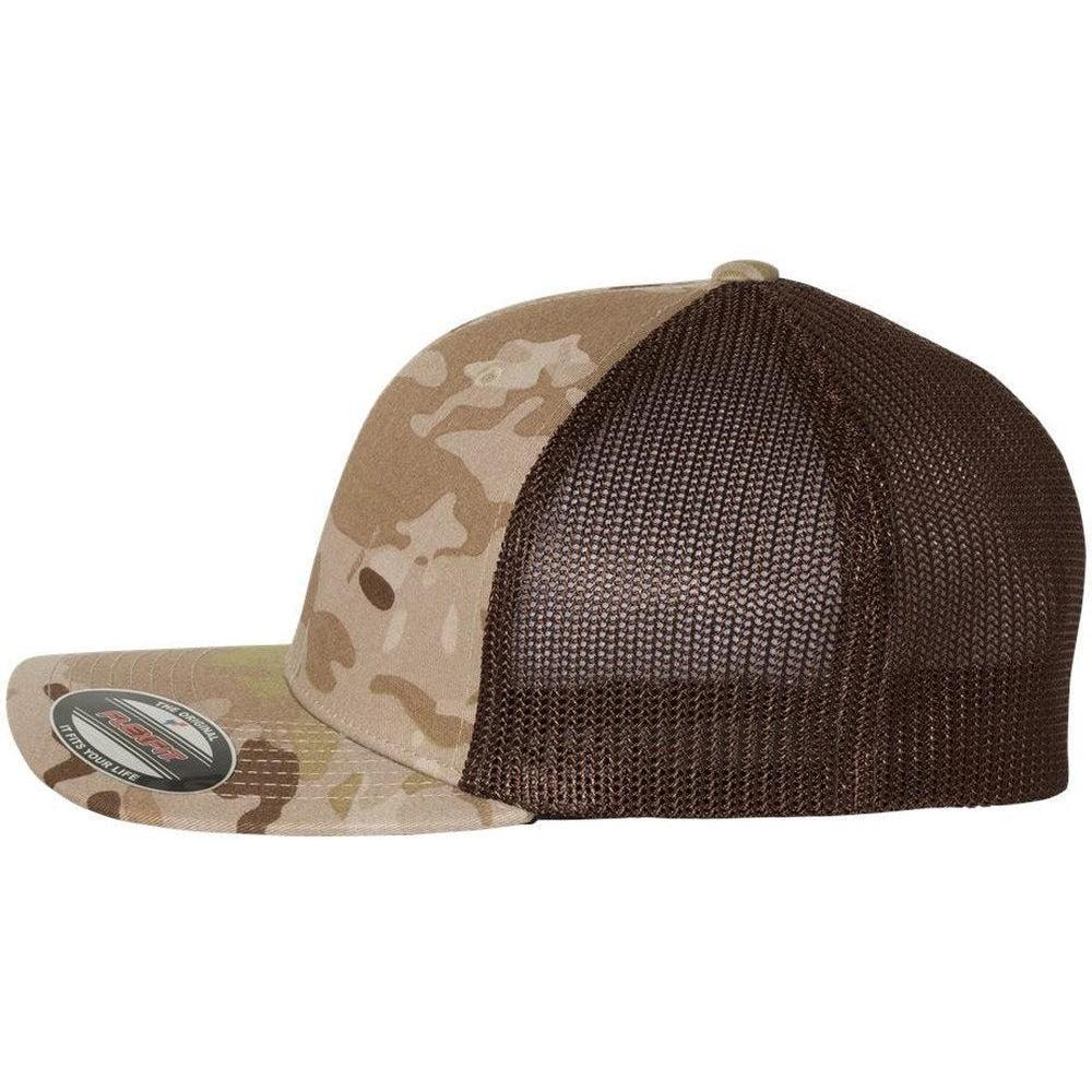 no-logo Flexfit Trucker Cap-Headwear-Flexfit-Thread Logic
