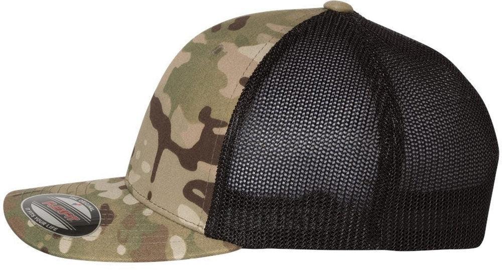no-logo Flexfit Trucker Cap-Caps-Flexfit-Thread Logic