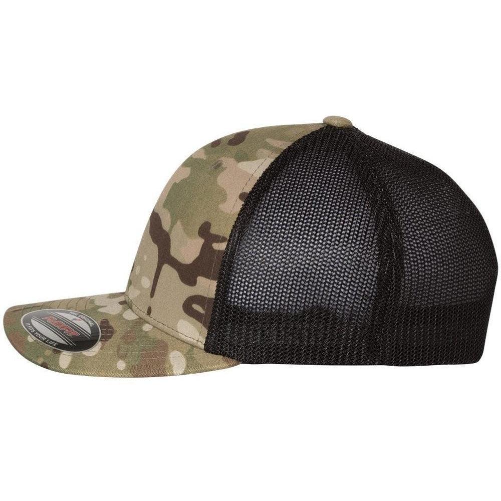 no-logo Flexfit Trucker Cap-Headwear-Flexfit-Thread Logic