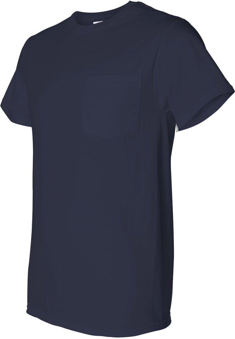 no-logo Fruit of the Loom HD Cotton T-Shirt with a Pocket-T-Shirts-Fruit of the Loom-Thread Logic